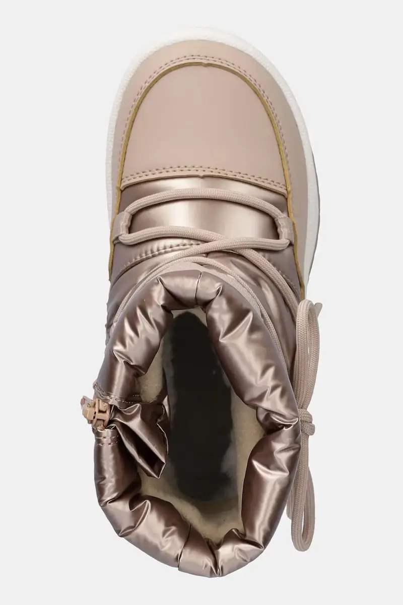 scarpe invernali bambini colore beige T3A5-34052 miniatura 4