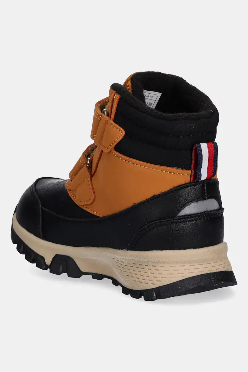 scarpe invernali bambini colore marrone T1X5-34134 miniatura 3