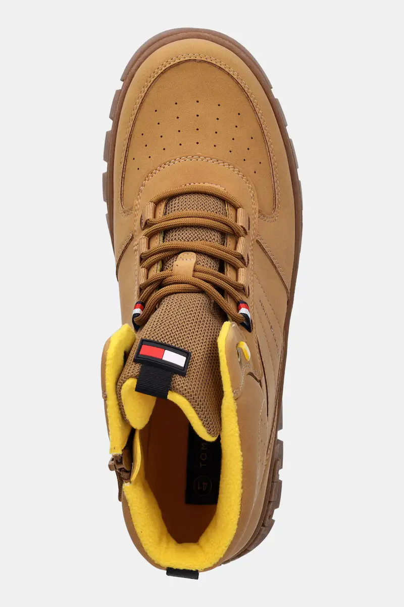 scarpe invernali bambini colore marrone T3X5-34129 miniatura 4