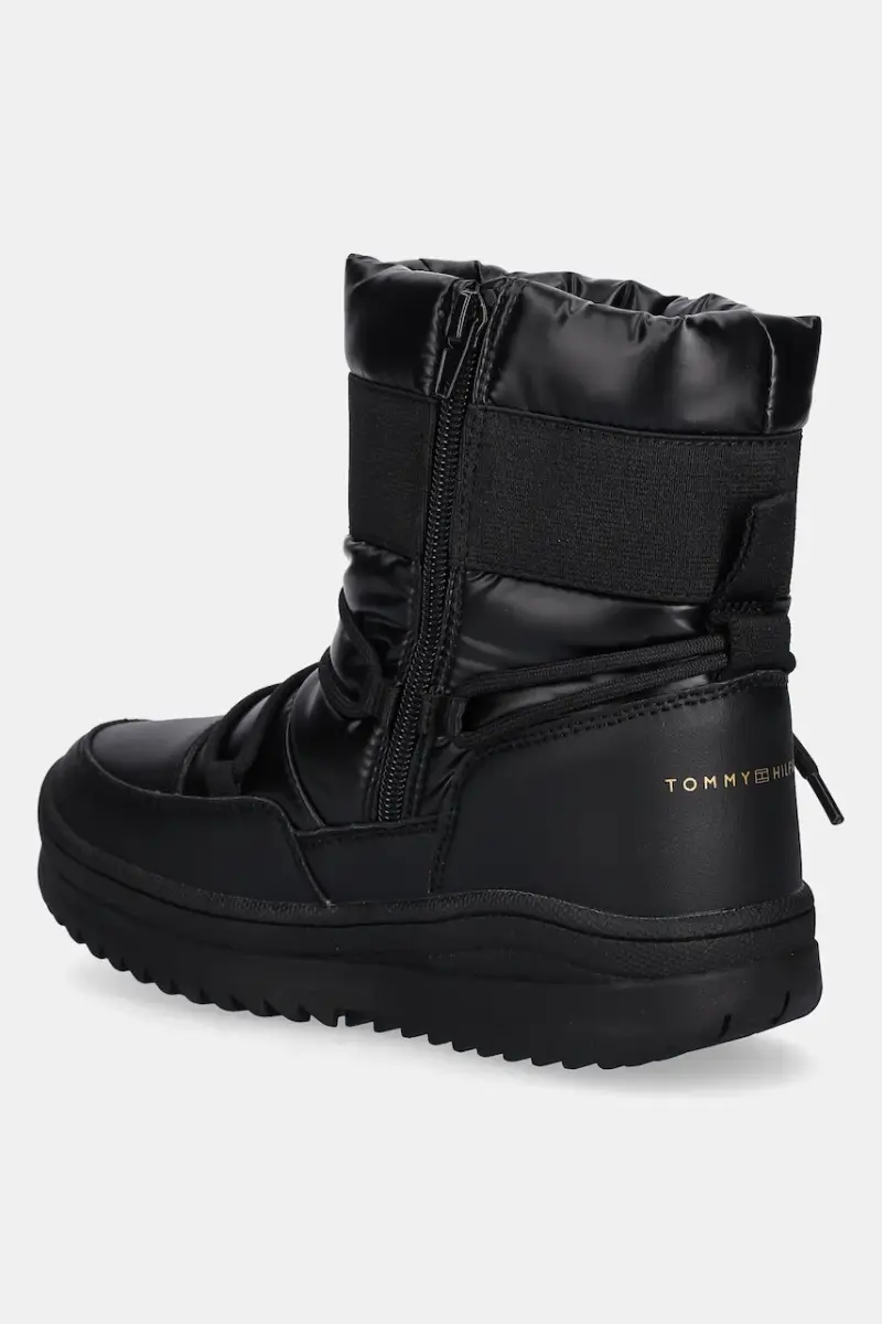 scarpe invernali bambini colore nero T3A5-34052 miniatura 3