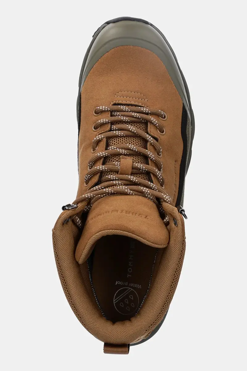 scarpe OUTDOOR RUNNER HI WPM uomo colore marrone FM0FM05575 miniatura 4