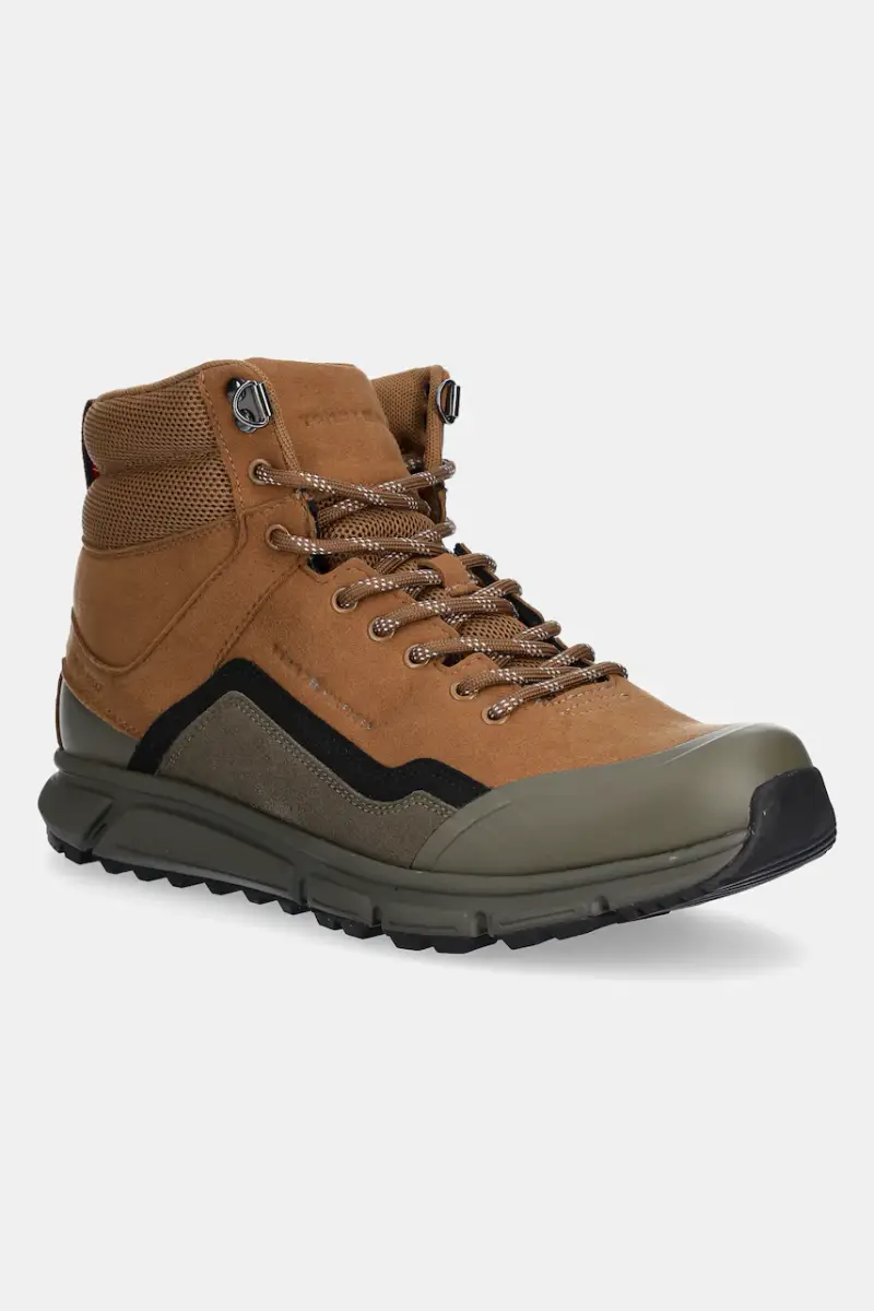 scarpe OUTDOOR RUNNER HI WPM uomo colore marrone FM0FM05575