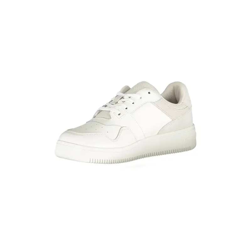 Scarpe Sneakers Bianche da Donna con Dettagli a Contrasto Bianco miniatura 3