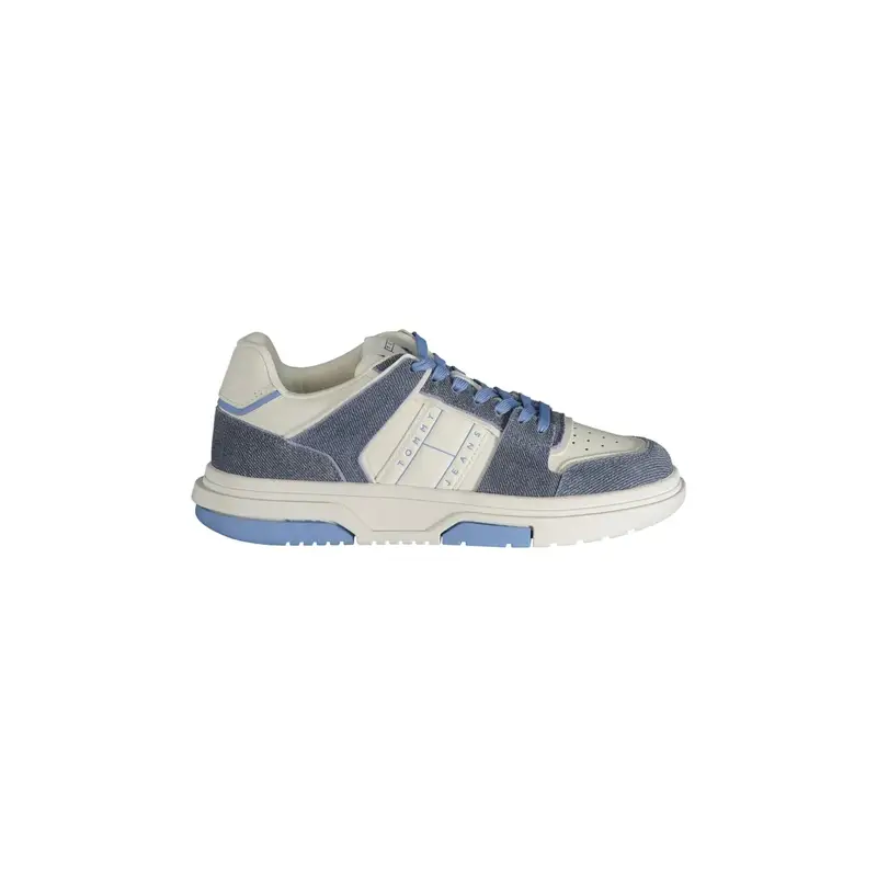 Scarpe Sneakers Donna Azzurre con Dettagli a Contrasto Azzurro