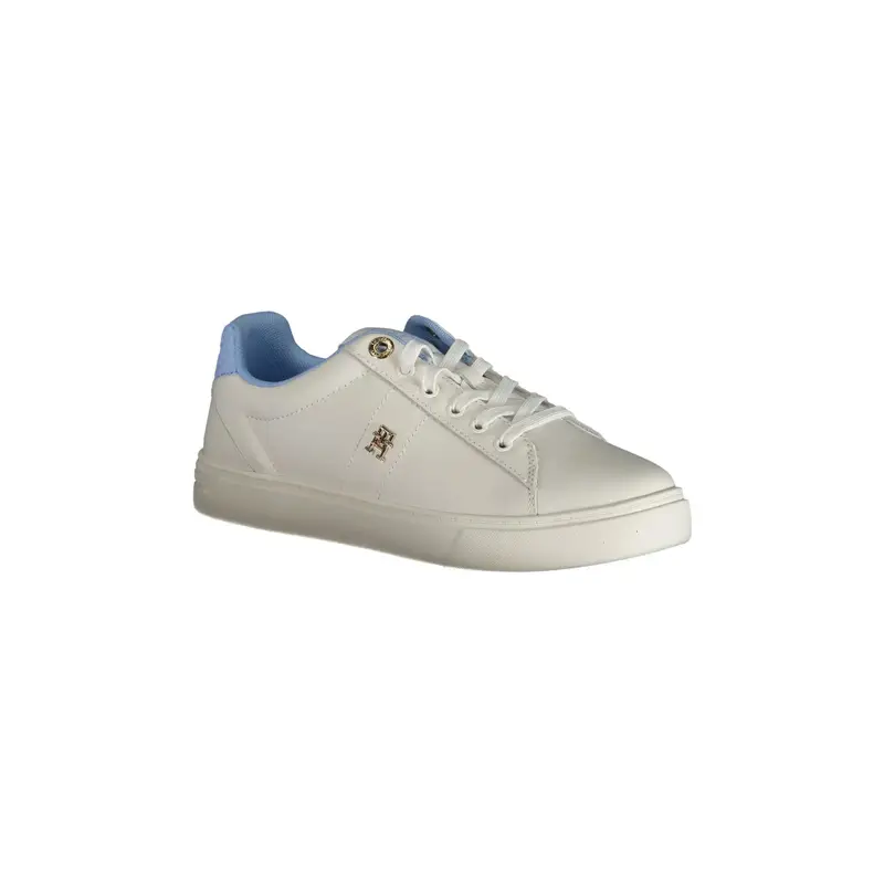 Scarpe Sneakers Donna Azzurre con Dettagli a Contrasto Azzurro miniatura 2