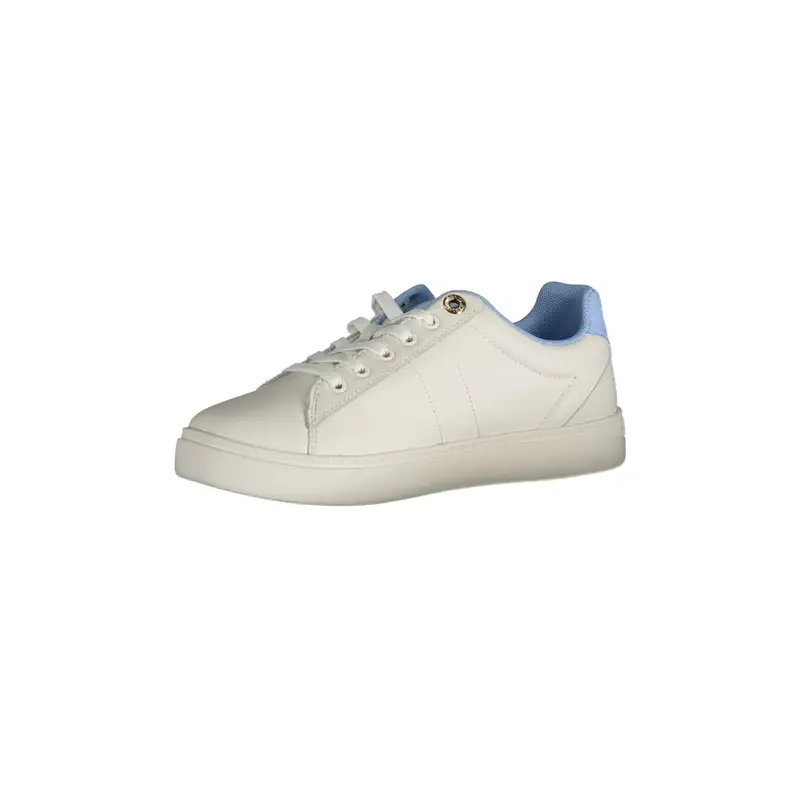 Scarpe Sneakers Donna Azzurre con Dettagli a Contrasto Azzurro miniatura 3