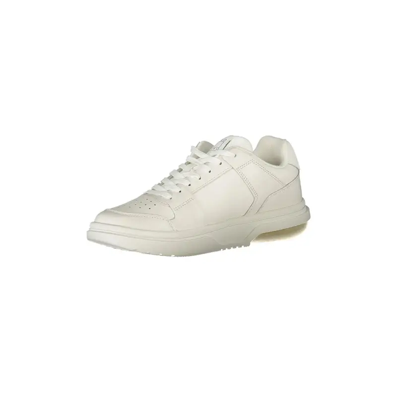 Scarpe Sneakers Donna Bianche con Dettagli a Contrasto Bianco miniatura 3