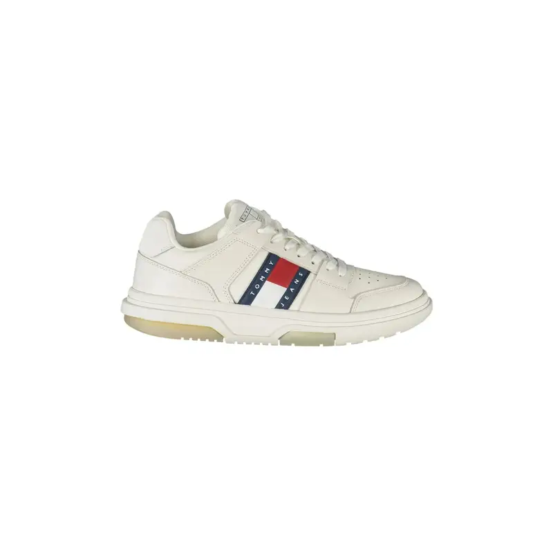 Scarpe Sneakers Donna Bianche con Dettagli a Contrasto Bianco