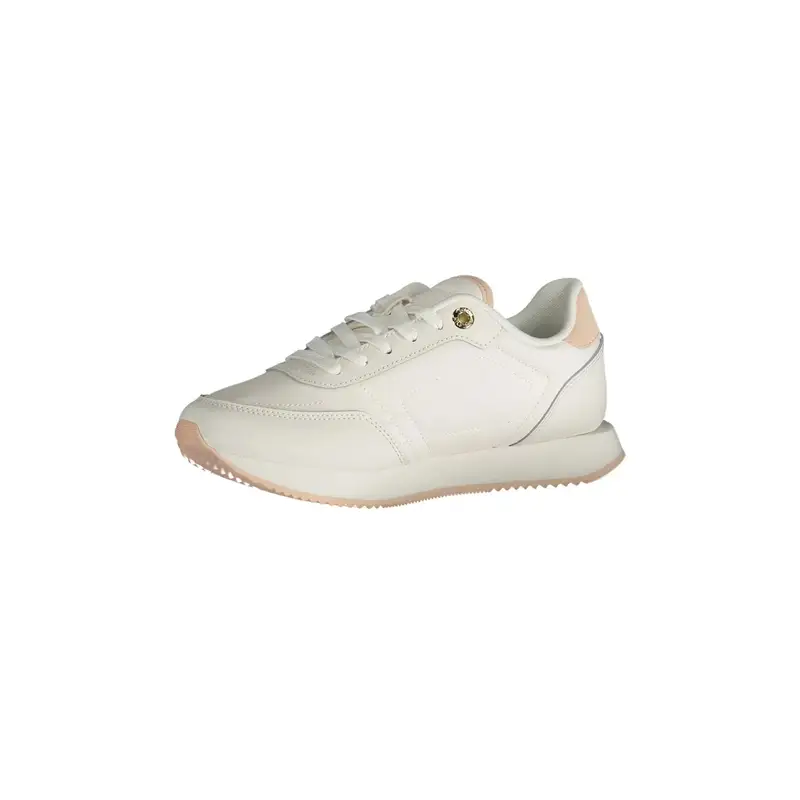 Scarpe Sneakers Donna Bianche con Dettagli a Contrasto Bianco miniatura 3