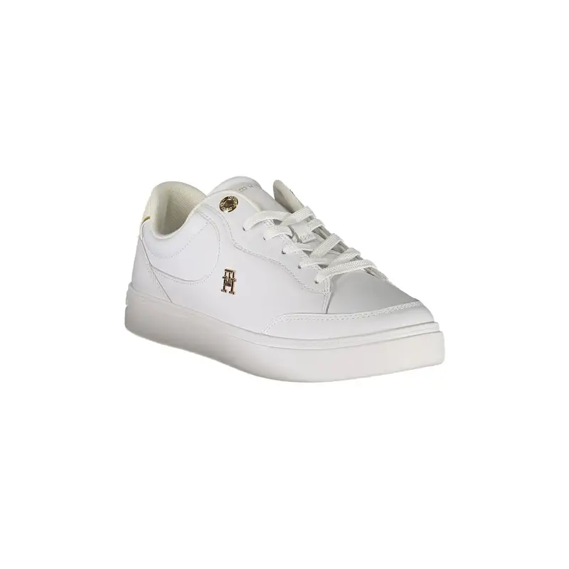 Scarpe Sneakers Donna Bianche con Dettagli Avorio Bianco miniatura 2