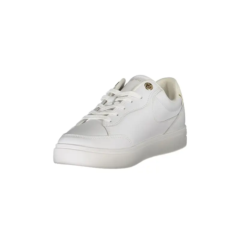 Scarpe Sneakers Donna Bianche con Dettagli Avorio Bianco miniatura 3