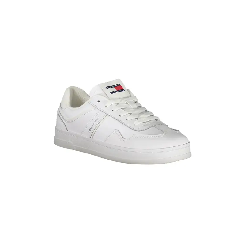 Scarpe Sneakers Donna Bianche con Dettagli Ton sur Ton Bianco miniatura 2