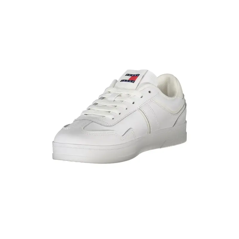 Scarpe Sneakers Donna Bianche con Dettagli Ton sur Ton Bianco miniatura 3