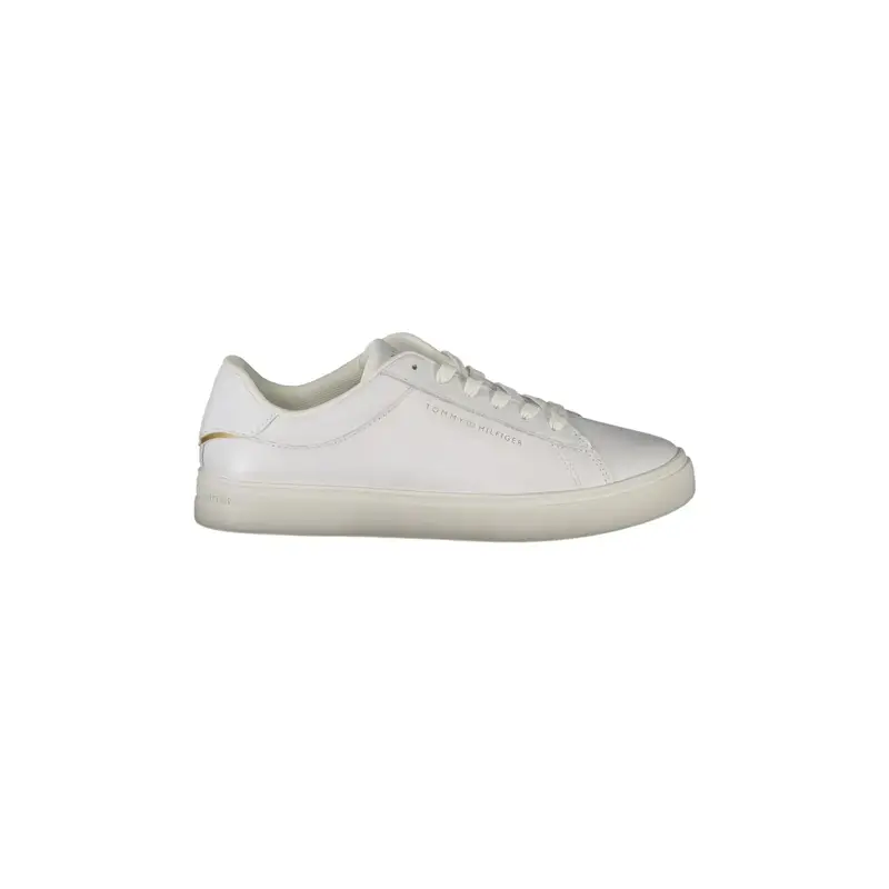 Scarpe Sneakers Donna Bianche con Plantare Removibile Bianco