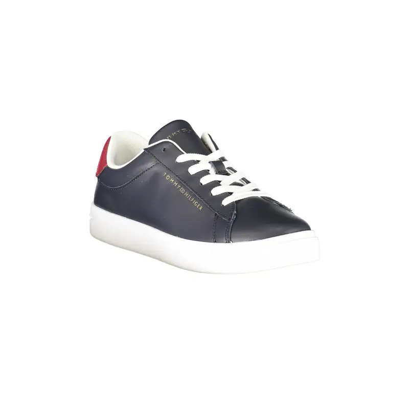 Scarpe Sneakers Donna Blu con Dettagli a Contrasto miniatura 2