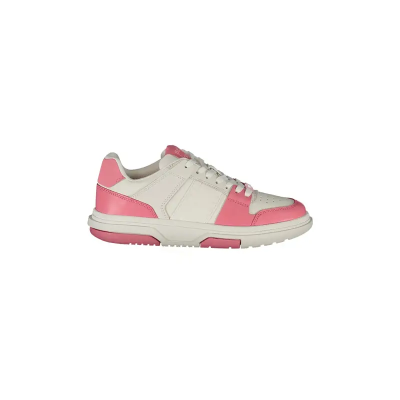 Scarpe Sneakers Donna Rosa con Dettagli a Contrasto