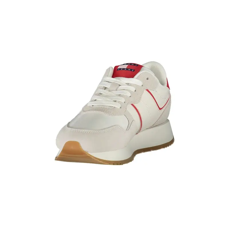 Scarpe Sneakers Donna Rosse con Dettagli a Contrasto Rosso miniatura 3