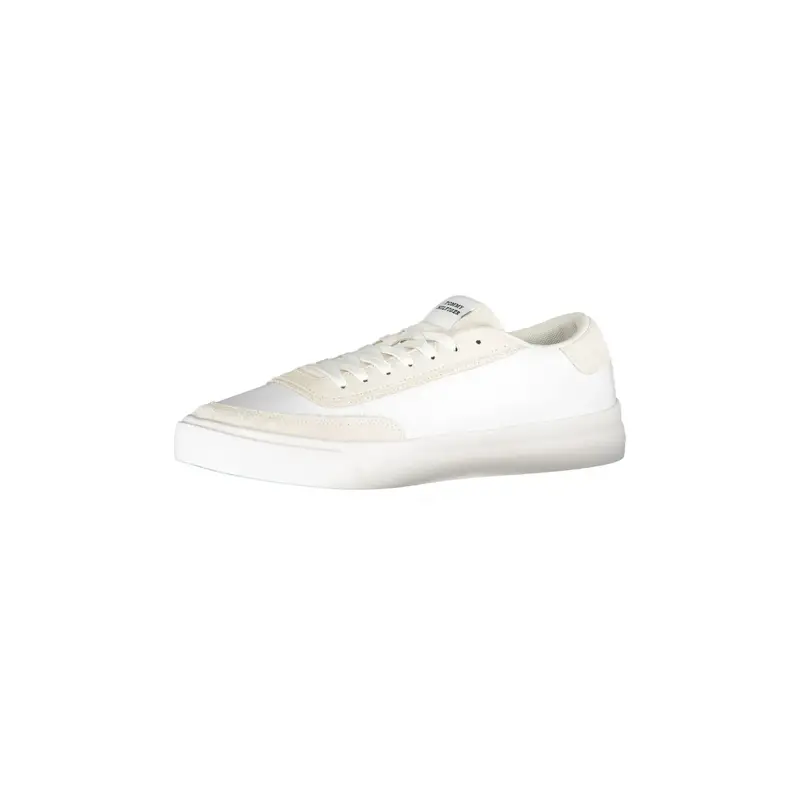 Scarpe Sneakers Uomo Bianche con Dettagli a Contrasto Bianco miniatura 3