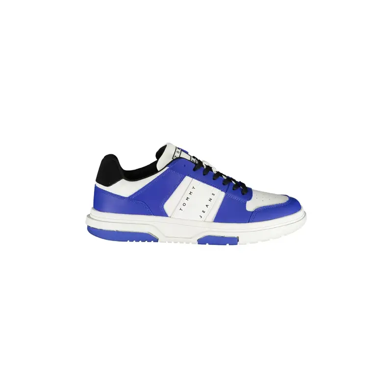 Scarpe Sneakers Uomo Blu con Dettagli a Contrasto