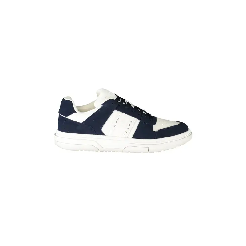 Scarpe Sneakers Uomo Blu con Dettagli a Contrasto