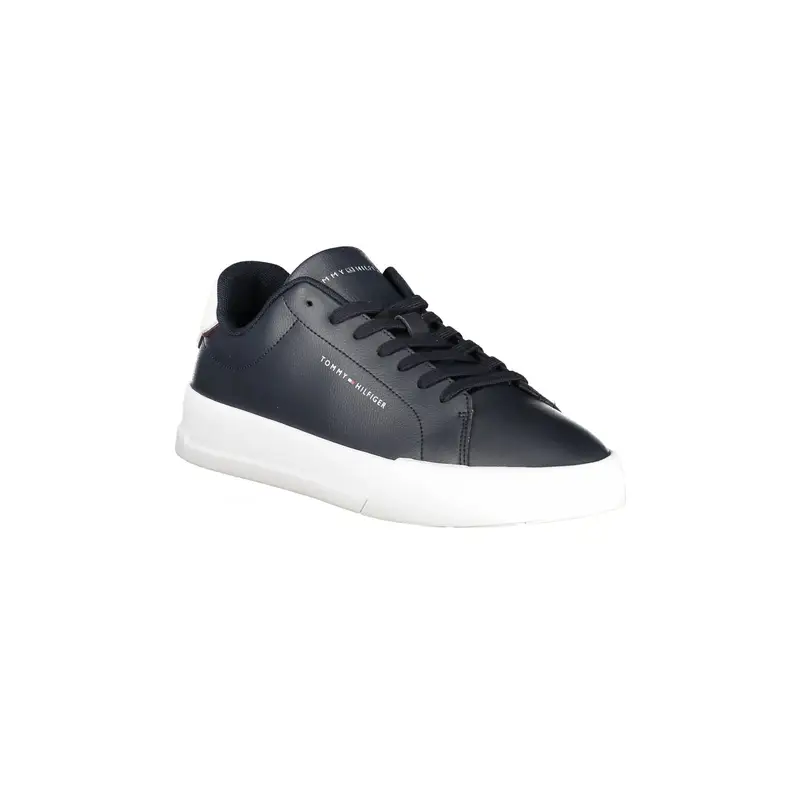 Scarpe Sneakers Uomo Blu con Dettagli Bianchi miniatura 2