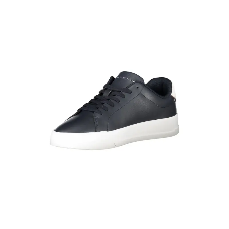Scarpe Sneakers Uomo Blu con Dettagli Bianchi miniatura 3
