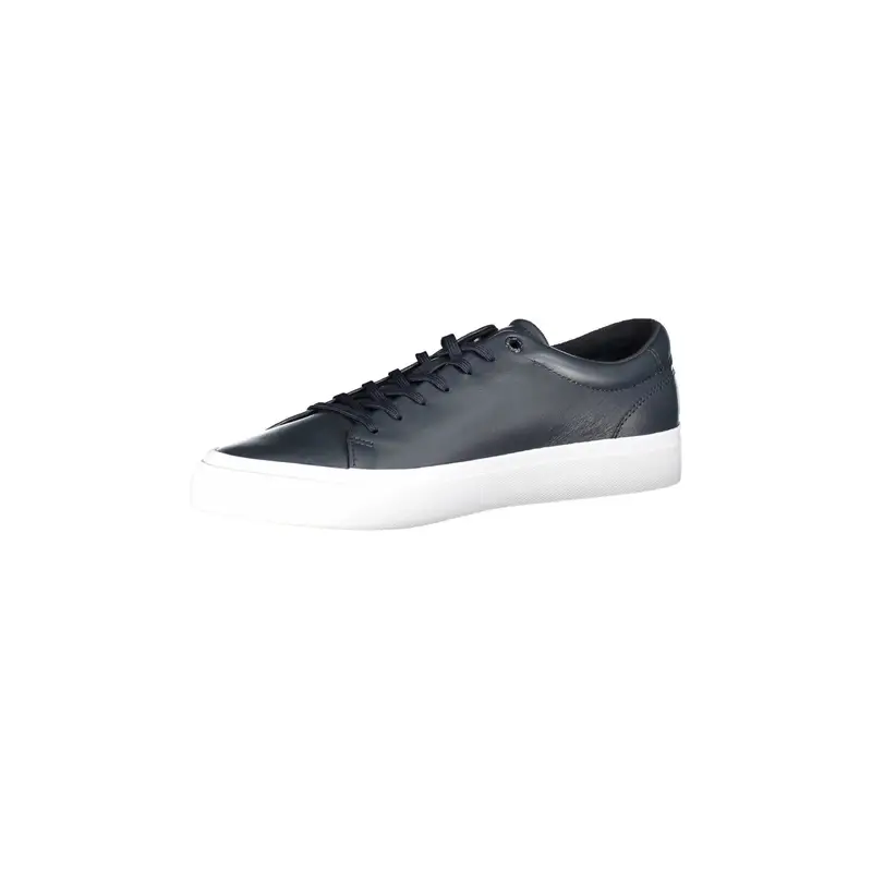 Scarpe Sneakers Uomo Blu con Lacci e Logo miniatura 3