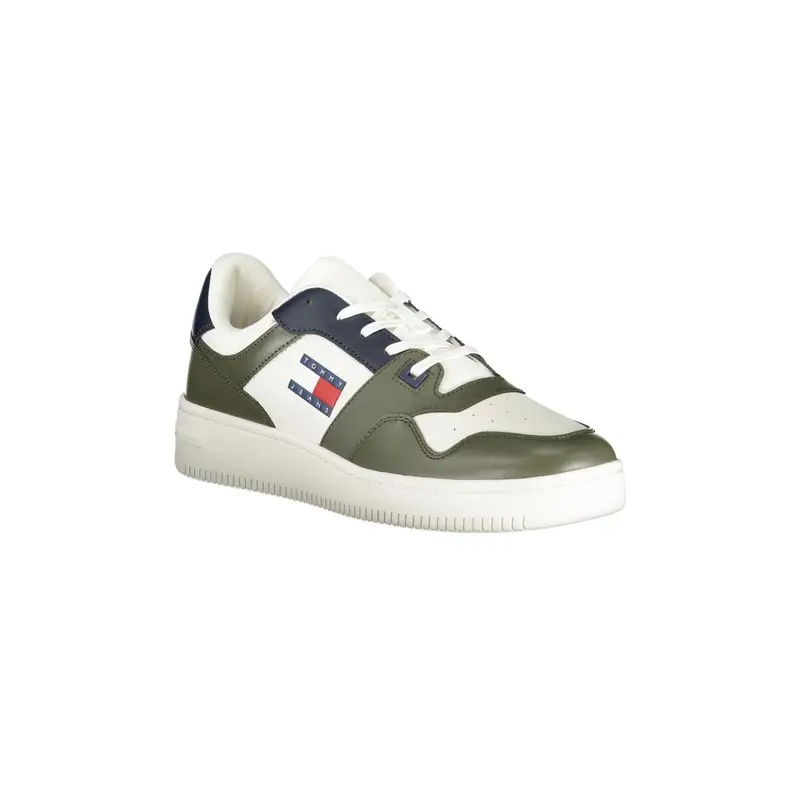 Scarpe Sneakers Uomo Verdi con Dettagli Blu Verde miniatura 2