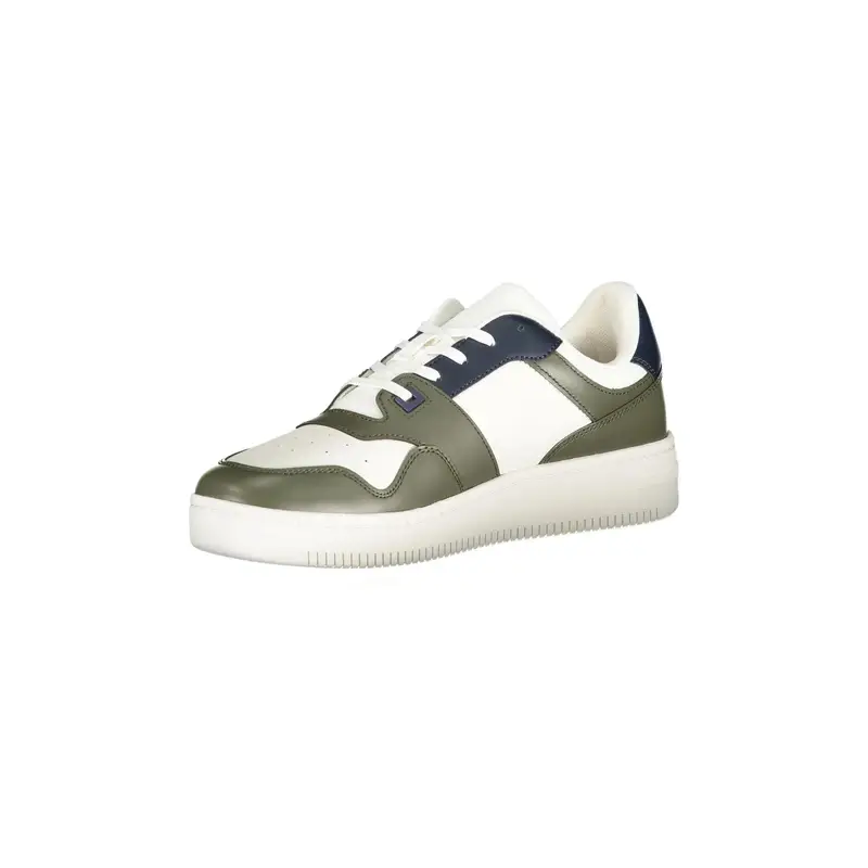Scarpe Sneakers Uomo Verdi con Dettagli Blu Verde miniatura 3