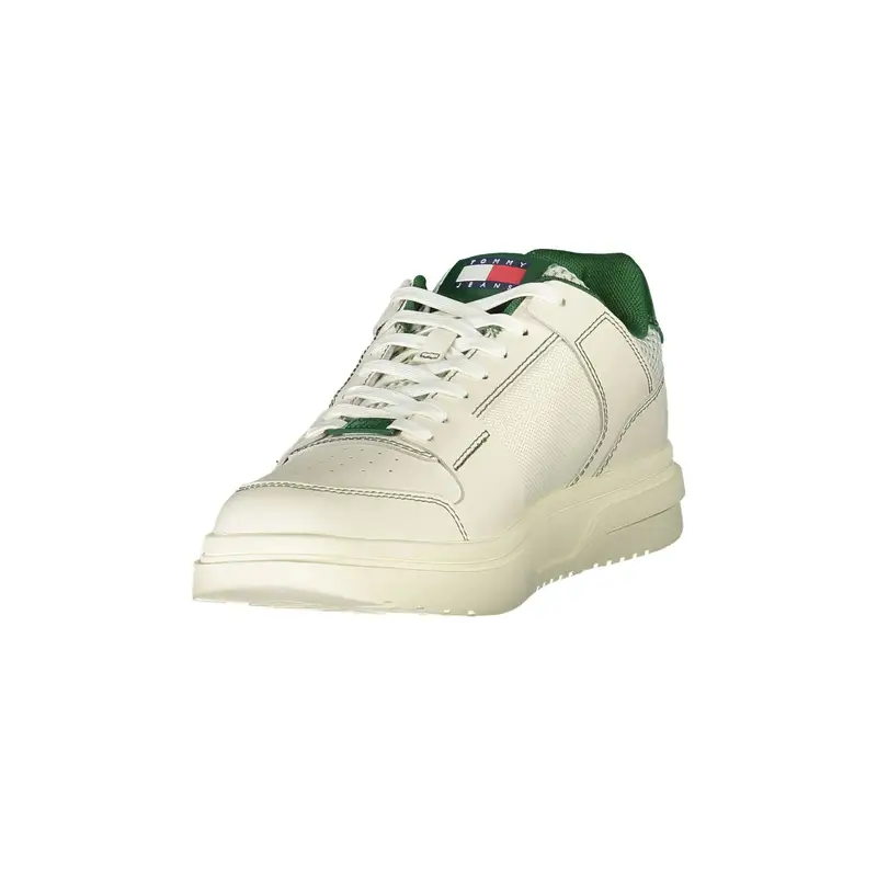 Scarpe Sneakers Uomo Verdi con Ricami e Plantare Removibile Verde miniatura 3