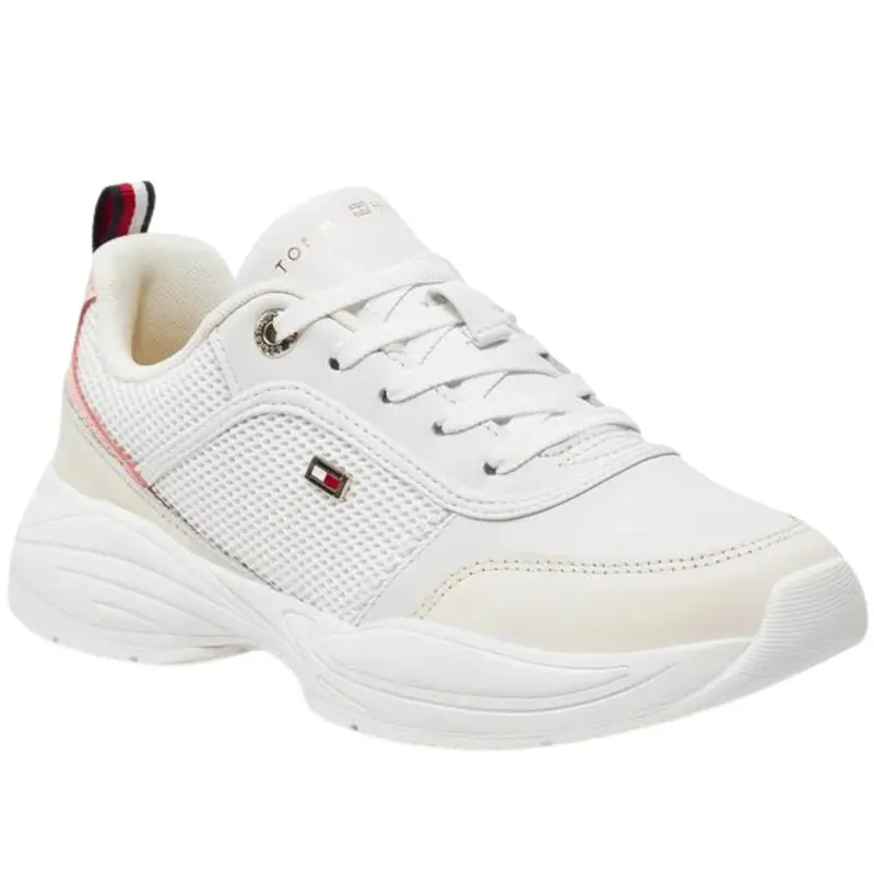 Scarpe sportive da donna Tommy Hilfiger Chunky Runner ecru. 37 37 bianco