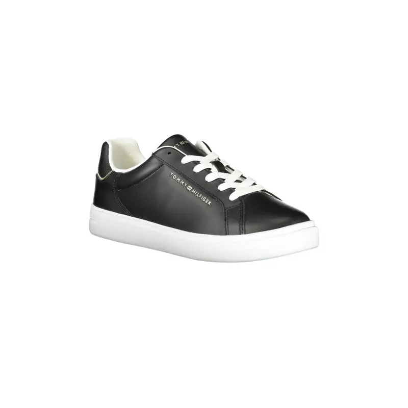 Scarpe Sportive Donna Nere con Dettagli a Contrasto Nero miniatura 2