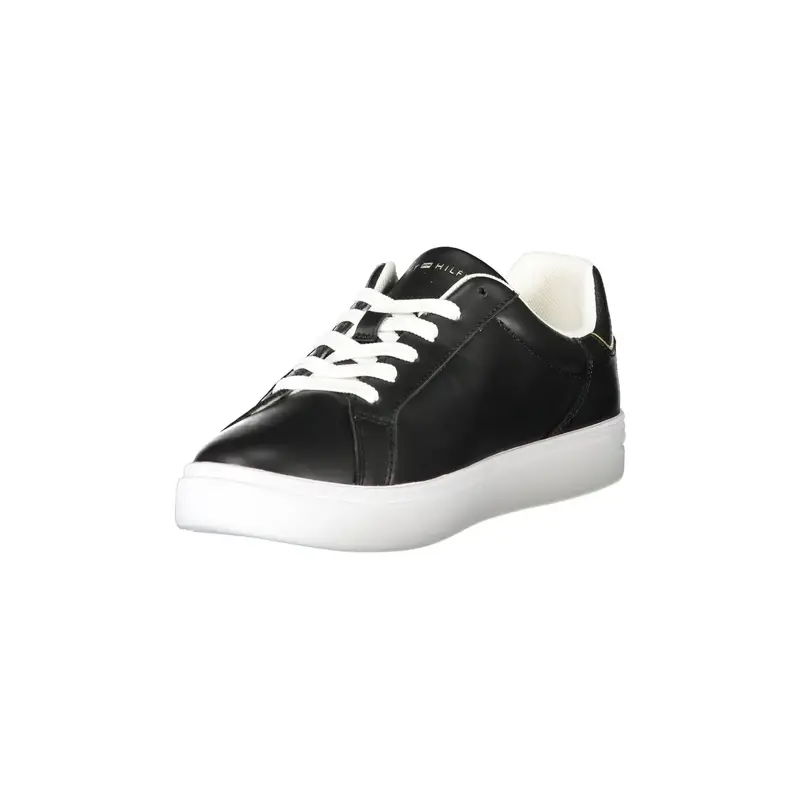 Scarpe Sportive Donna Nere con Dettagli a Contrasto Nero miniatura 3