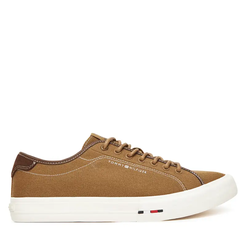 Scarpe sportive Tommy Hilfiger Hi Vulc Street Canvas FM0FM05515 Marrone