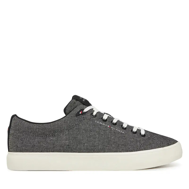 Scarpe sportive Tommy Hilfiger Th Hi Vulc Low Core Chambray FM0FM05389 Grigio