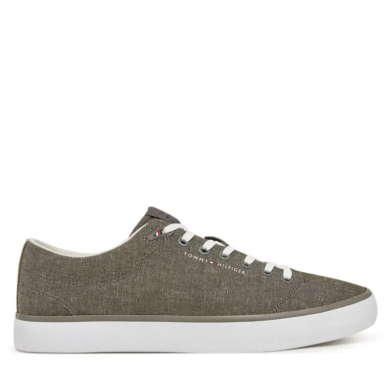 Scarpe sportive Tommy Hilfiger Th Hi Vulc Low Core Chambray FM0FM05389 Grigio