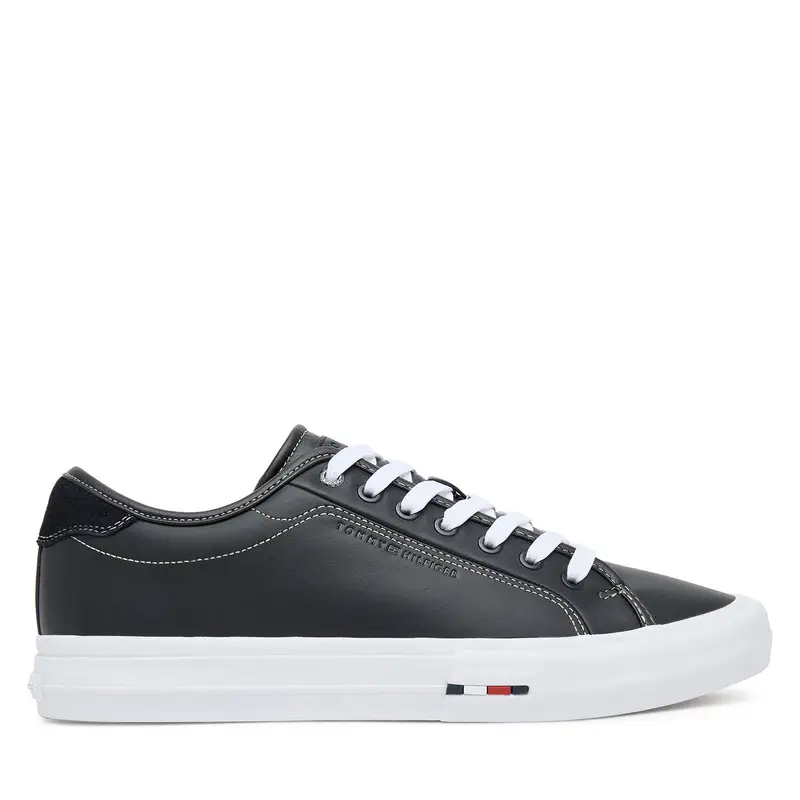 Scarpe sportive Tommy Hilfiger Th Hi Vulc Street Stitch FM0FM05645 Nero