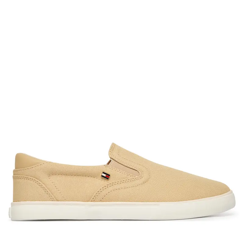 Scarpe sportive Tommy Hilfiger Th Low Profile Slip On FW0FW09103 Beige