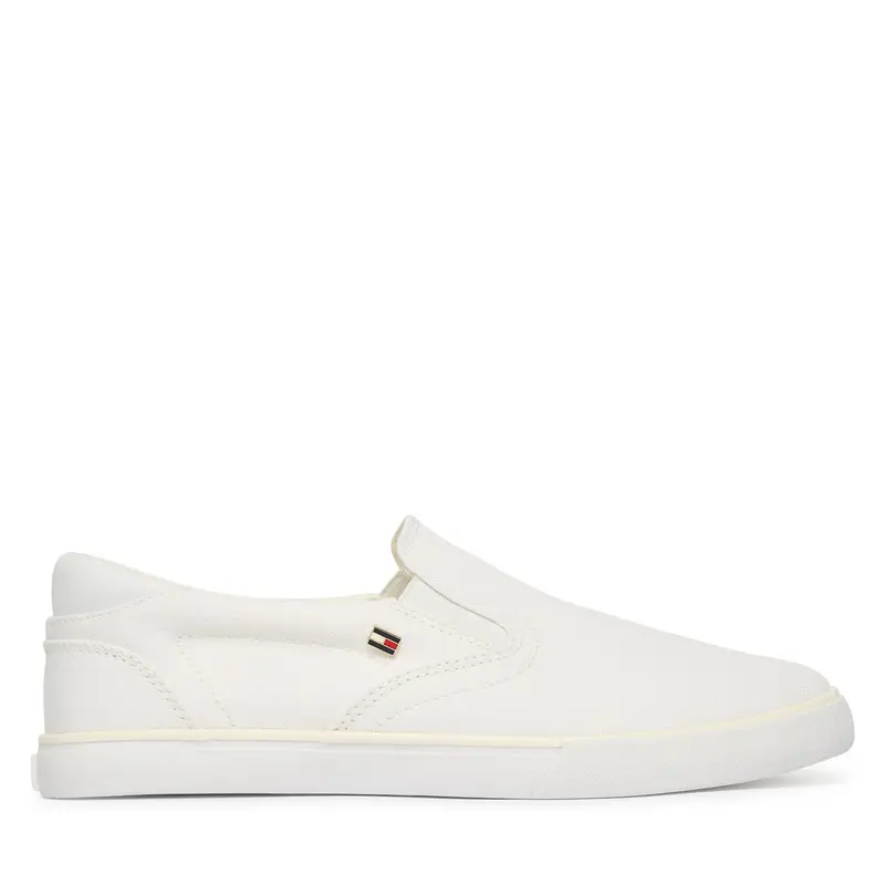 Scarpe sportive Tommy Hilfiger Th Low Profile Slip On FW0FW09103 Bianco