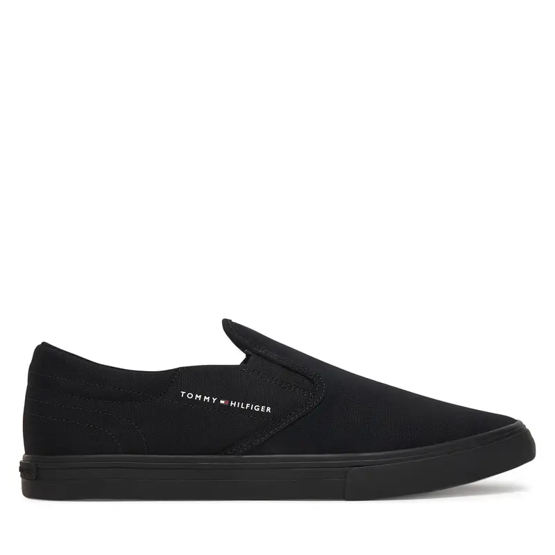 Scarpe sportive Tommy Hilfiger Vulc Core Slip On FM0FM05689 Nero