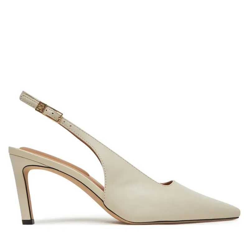 Scarpe stiletto Tommy Hilfiger Squared Toe FW0FW08636 Beige