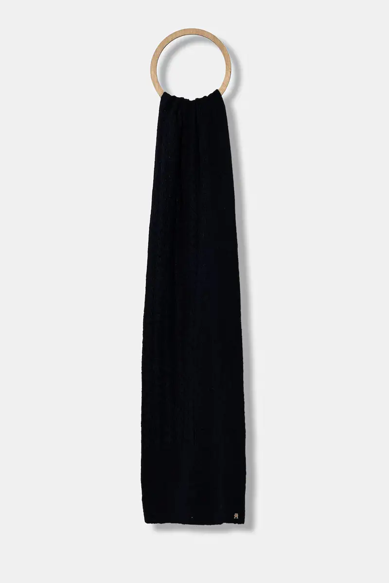 scialle con lana colore blu navy AW0AW17788