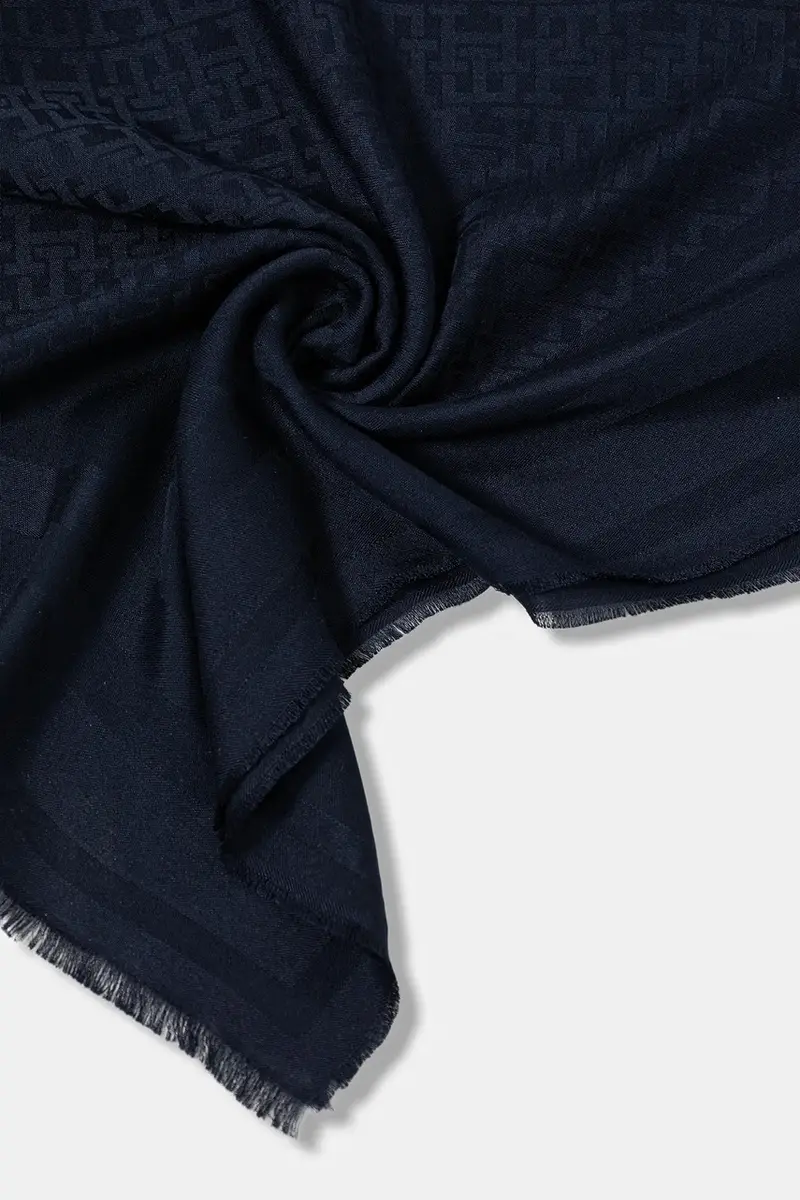 scialle donna colore blu navy AW0AW17789 miniatura 3