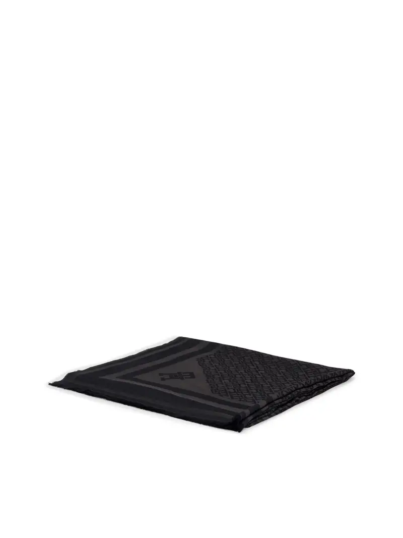 Sciarpa grigio scuro / nero miniatura 2