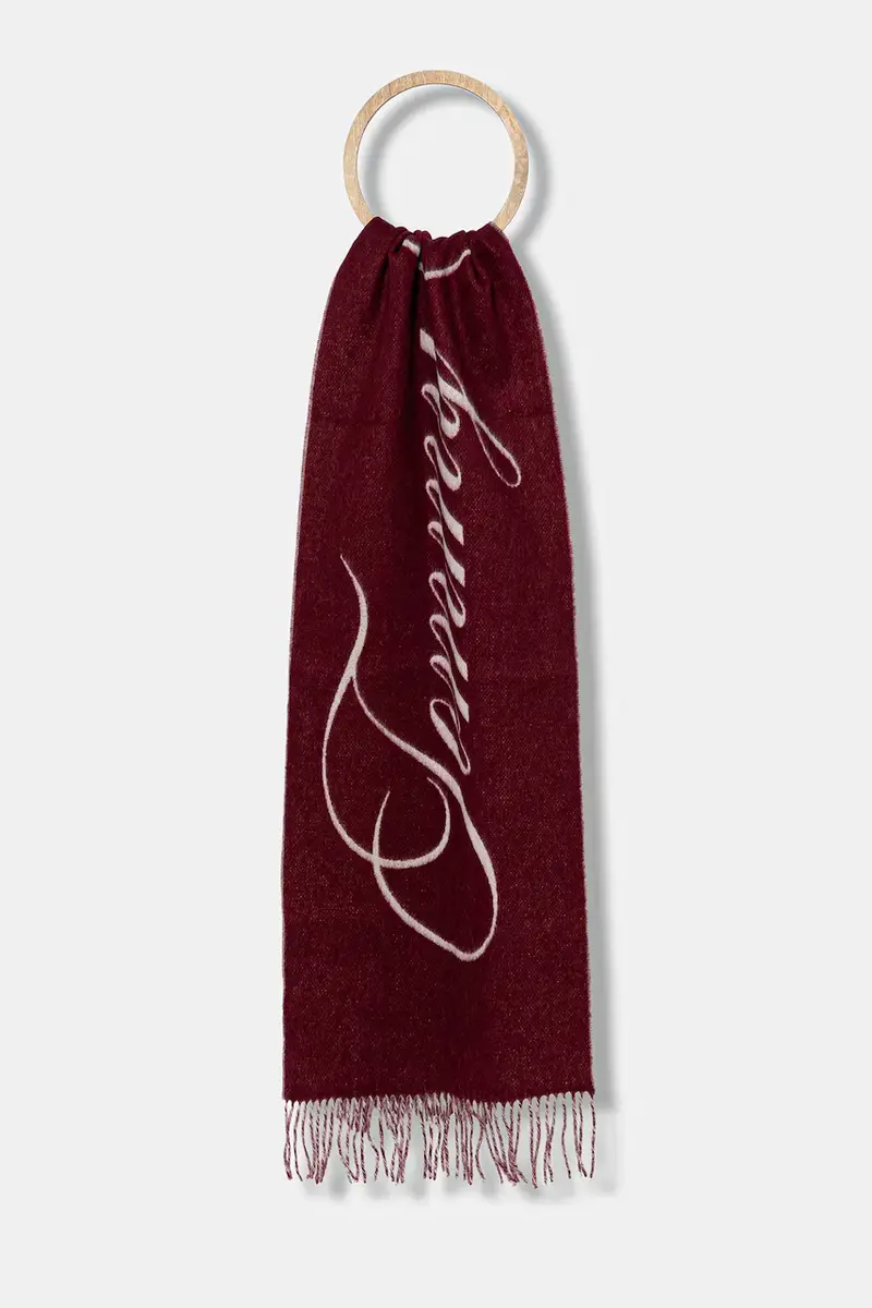 sciarpa in lana donna colore granata AW0AW17786