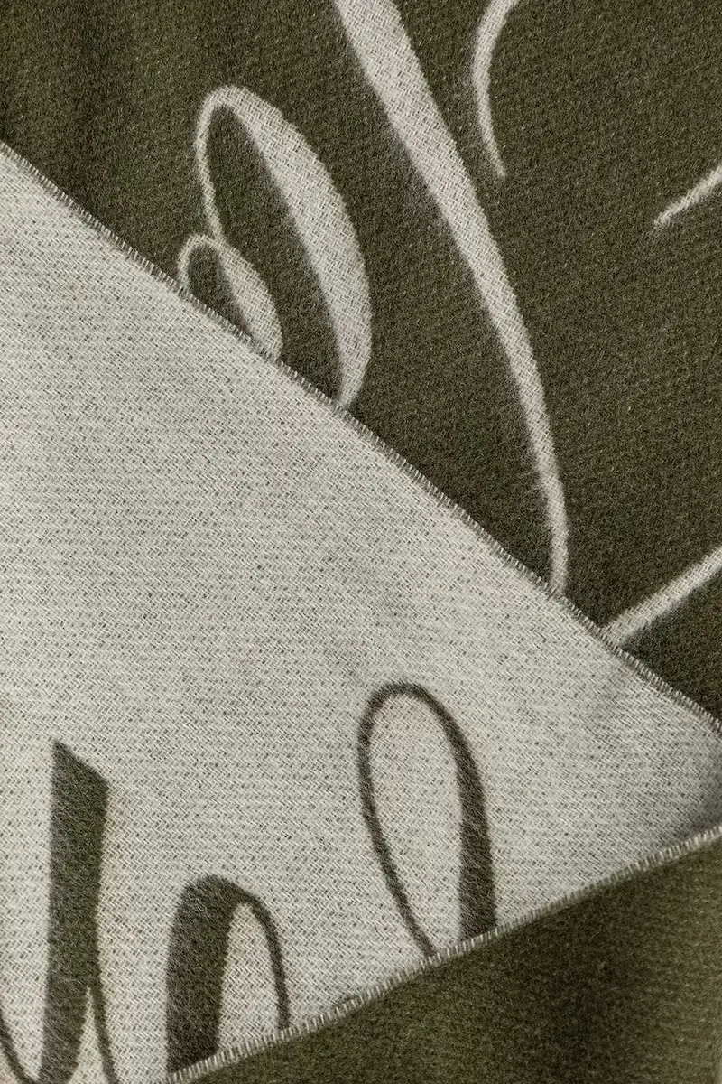 sciarpa in lana donna colore verde AW0AW17786 miniatura 2