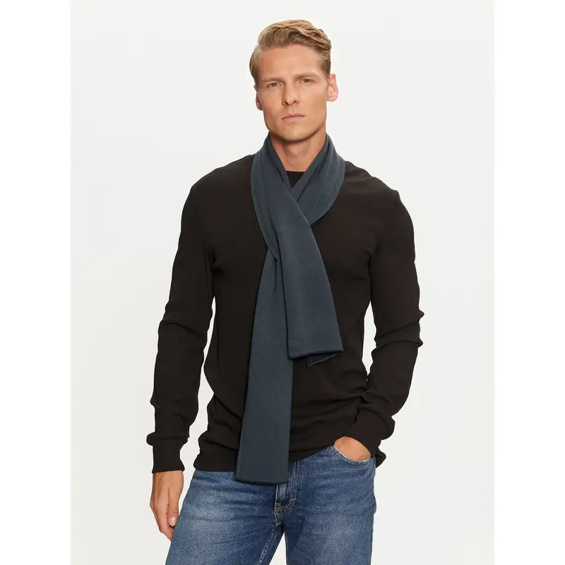 Sciarpa Tommy Hilfiger AM0AM12839 Blu scuro