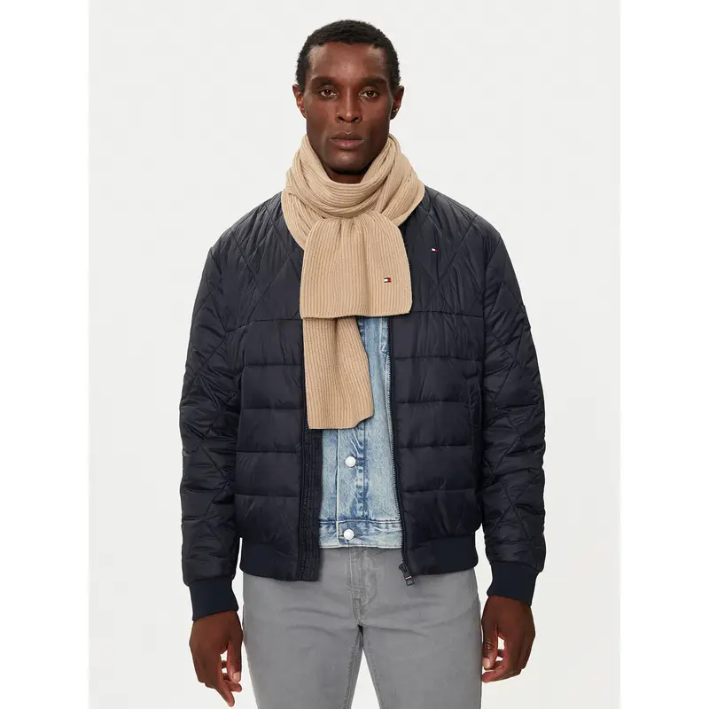 Sciarpa Tommy Hilfiger Flag AM0AM12847 Beige