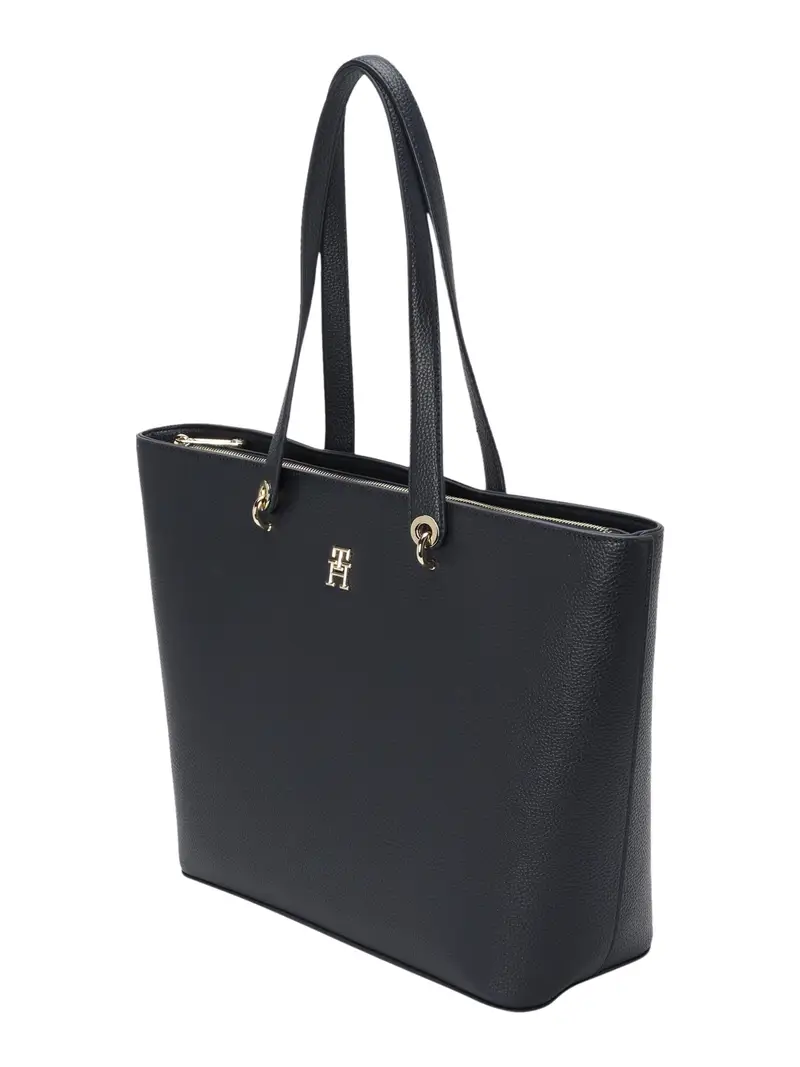 TOMMY HILFIGER Shopper  blu notte / oro
