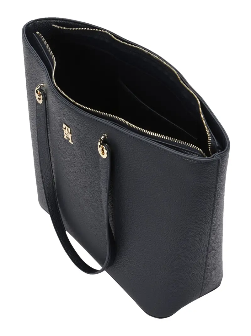 TOMMY HILFIGER Shopper blu notte / oro miniatura 2